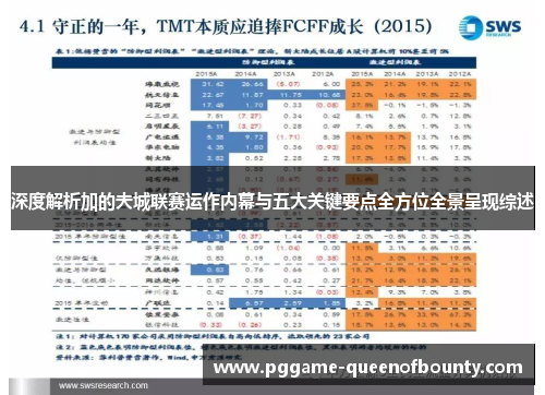 深度解析加的夫城联赛运作内幕与五大关键要点全方位全景呈现综述