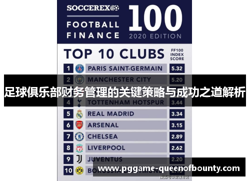 足球俱乐部财务管理的关键策略与成功之道解析